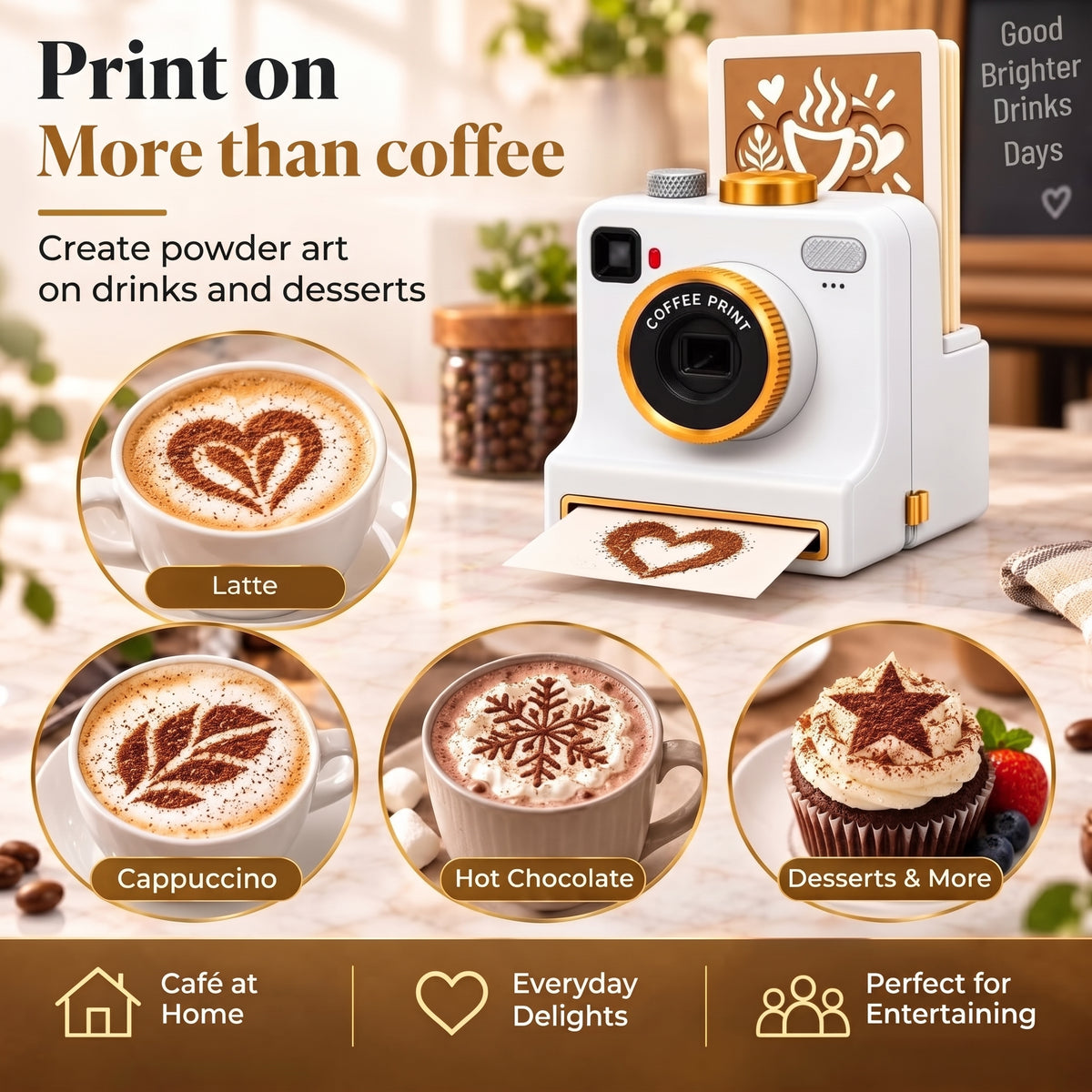 Instant Coffee Art Camera