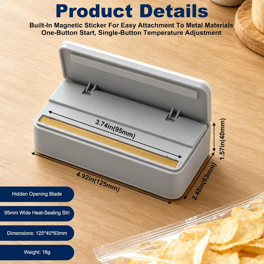Portable Digital Heat Sealer & Cutter