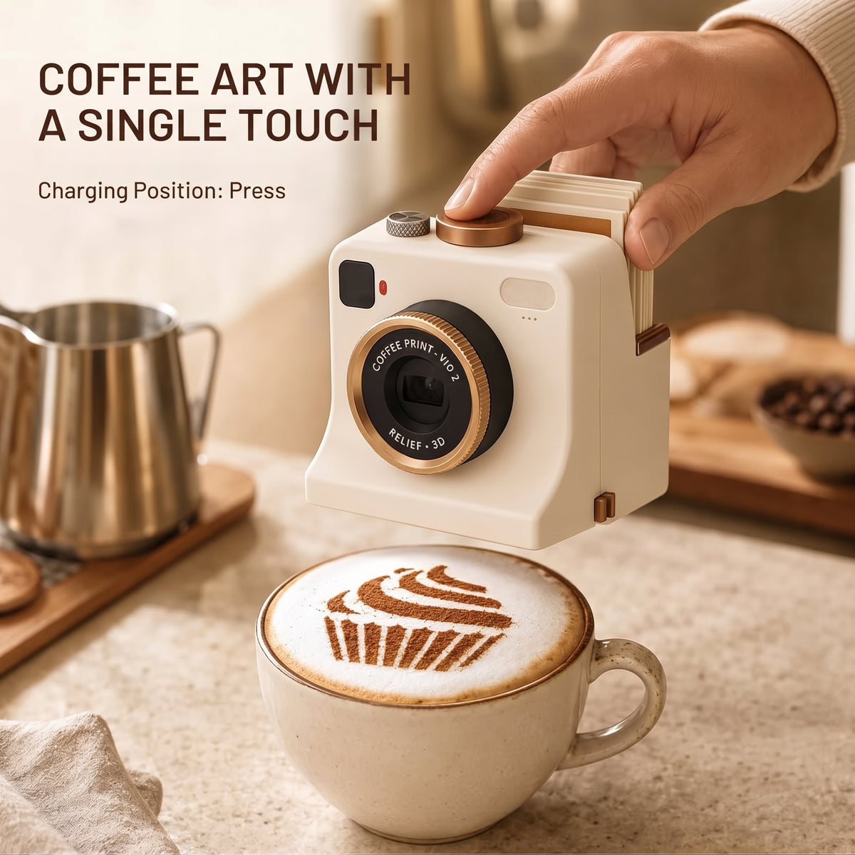 Instant Coffee Art Camera