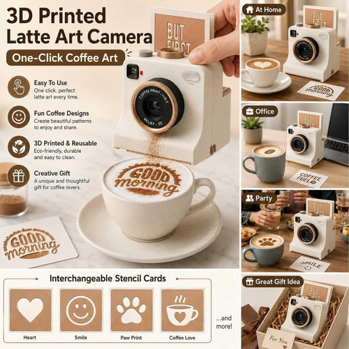 Instant Coffee Art Camera