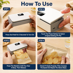 Portable Digital Heat Sealer & Cutter