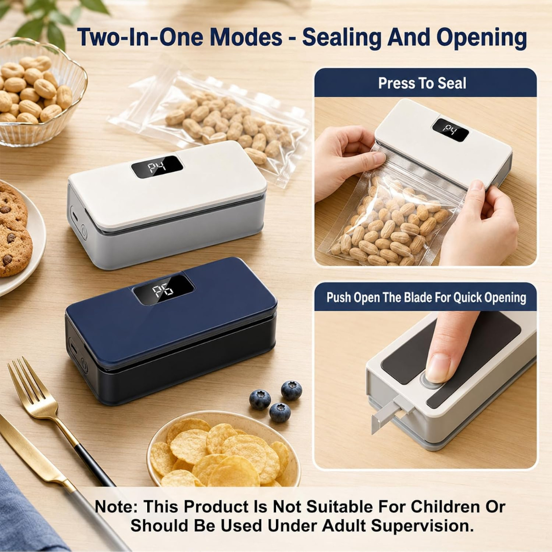 Portable Digital Heat Sealer & Cutter